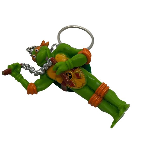 TMNT Teenage Mutant Ninja Turtles Set of 7 Keychains - Picture 8 of 11